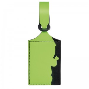 Longchamp Lgp Travel Luggage Tag Zelene Světle | CLD864170