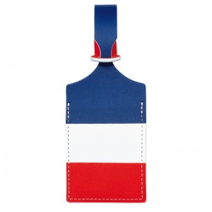 Longchamp Lgp Travel Luggage Tag Červené Tmavě Blankyt | ZFO269514